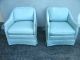Pair Of Mid Century Low Side Chairs And Ottoman 1892 Post-1950 photo 2