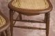 Vintage Antique Cane Hand Carved Chairs 4 1800-1899 photo 3