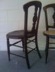 Pair Of C.  1900 Carved Antique Side Chairs Post-1950 photo 10