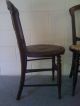 Pair Of C.  1900 Carved Antique Side Chairs Post-1950 photo 8