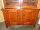 Period Country Cabinet With 6 Pane Glass Doors 1800-1899 photo 2
