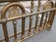 Antique Brass Bed Ornate,  Chunky & Full Size Circa 1890 Nothing Missing No Dents 1800-1899 photo 4