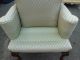 50709 Queen Anne Carved Wing Chair Post-1950 photo 4