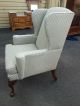 50709 Queen Anne Carved Wing Chair Post-1950 photo 5