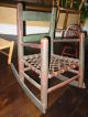 Set Of Five Vintage Chairs All Different Wood Doll Chairs Antiques Post-1950 photo 4