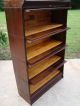 Antique Barrister Bookcase By Lundstrom Little Falls Ny 1900-1950 photo 11