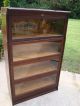 Antique Barrister Bookcase By Lundstrom Little Falls Ny 1900-1950 photo 2