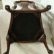 Antique Solid Cherry Side Chair,  Sturdy,  &reupholstered,  Ship To Conus 1800-1899 photo 10