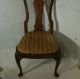 Antique Solid Cherry Side Chair,  Sturdy,  &reupholstered,  Ship To Conus 1800-1899 photo 11