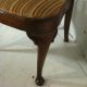 Antique Solid Cherry Side Chair,  Sturdy,  &reupholstered,  Ship To Conus 1800-1899 photo 5