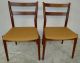 Modern Danish Design - Two X Teak Chairs - 3 - Eames,  Wegner Era Post-1950 photo 1