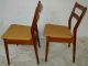 Modern Danish Design - Two X Teak Chairs - 3 - Eames,  Wegner Era Post-1950 photo 5