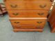 50035 Solid Cherry Taylor Made Furniture High Chest Dresser Post-1950 photo 5