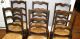 Set Of 6 French Antique Louis Xv Chairs.  Made From Oak. 1800-1899 photo 1