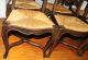 Set Of 6 French Antique Louis Xv Chairs.  Made From Oak. 1800-1899 photo 5