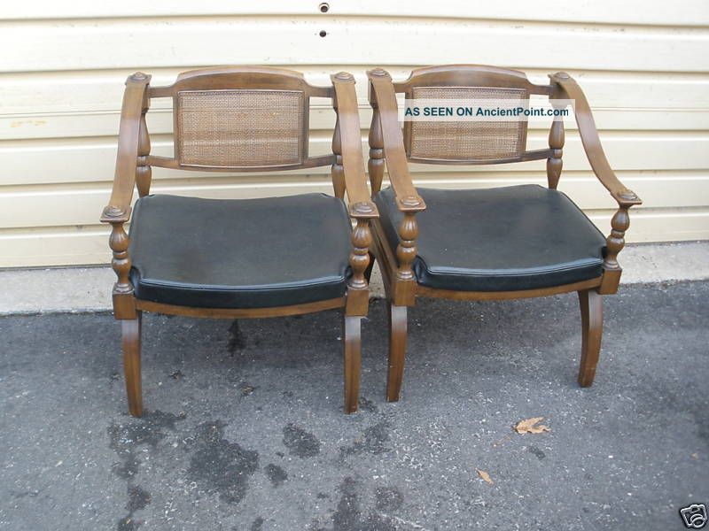 46367 Pair Mid Century Modern Armchair S Chairs Chair S Post-1950 photo