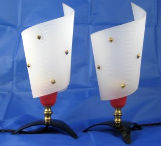 A Pair Of Vintage 1960s Table Lamps photo