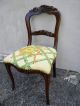 Victorian Solid Mahogany Side Chair 1641 1900-1950 photo 2
