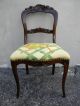 Victorian Solid Mahogany Side Chair 1641 1900-1950 photo 3