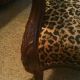 Antique Leopard Chair Rare Find Post-1950 photo 1