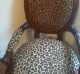 Antique Leopard Chair Rare Find Post-1950 photo 8