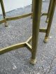 Mid - Century Long Brass Glass Top Dining Table 2313 Post-1950 photo 11