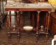 Antique French Paris Late 19c Gilt Metal Marble Onyx Console Table 1800-1899 photo 1
