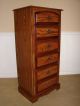 Oversized Lingerie Chest,  Oak Finish,  6 Drawers,  Lehigh Furniture Company,  Clean Other photo 1