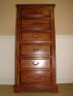 Oversized Lingerie Chest,  Oak Finish,  6 Drawers,  Lehigh Furniture Company,  Clean Other photo 4