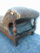 Victorian Tiger Oak Fainting Sofa / Chaise Lounge / Psychologist Couch 2716 1800-1899 photo 10