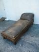 Victorian Tiger Oak Fainting Sofa / Chaise Lounge / Psychologist Couch 2716 1800-1899 photo 2