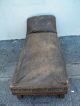 Victorian Tiger Oak Fainting Sofa / Chaise Lounge / Psychologist Couch 2716 1800-1899 photo 3