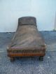 Victorian Tiger Oak Fainting Sofa / Chaise Lounge / Psychologist Couch 2716 1800-1899 photo 4
