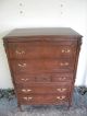 French Hand Carved Mahogany Chest Of Drawers 1900-1950 photo 2