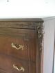 French Hand Carved Mahogany Chest Of Drawers 1900-1950 photo 7