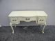 French Painted Vanity Desk With Mirror 2619 Post-1950 photo 1