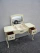 French Painted Vanity Desk With Mirror 2619 Post-1950 photo 3