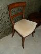 Stunning Victorian Antique Marquetry Vanity Chair W/extensive Exotic Inlays 1800-1899 photo 8