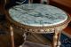 Carved And Gilded Center Table With Marble Top.  French 19th Century. 1800-1899 photo 3
