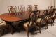 Antique Federal Hepplewhite Regency Pedestal Dining Room Table,  C.  1800,  Seats 10 1800-1899 photo 3
