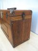 Victorian Oak Tool Box / Jewelry Box / Chest By Union 2461 1900-1950 photo 5