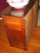 Antique Walnut Washstand - Late 19th Century,  Replaced Top,  Pickup Northern Va 1800-1899 photo 5