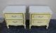 Pair Of Antique French Painted End / Night Tables 1204 & 1229 Post-1950 photo 1