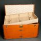 Louis Vuitton Vintage Rare Orange Trunk Chest 1900-1950 photo 1