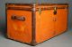 Louis Vuitton Vintage Rare Orange Trunk Chest 1900-1950 photo 3