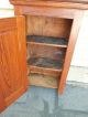 50966 Antique Pine Country Whatnot Cabinet Wall Shelf 1800-1899 photo 6