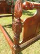 Gorgeous Ornately Carved Antique Victorian Single/twin Four Poster Bed 1800-1899 photo 1