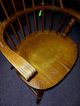 Antique Oak Windsor Armchair Quartersawn Oak Chair Made In Usaq 1800-1899 photo 1