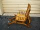48809 Antique Victorian Collapsable Highchair Chair 1900-1950 photo 10