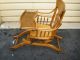 48809 Antique Victorian Collapsable Highchair Chair 1900-1950 photo 8